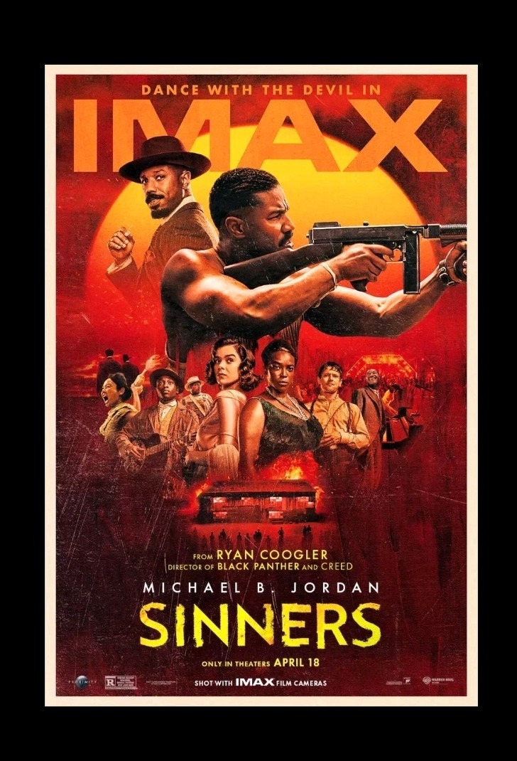 Sinners (2025) IMAX 13x19 Original Movie Theatrical Poster NOT REPRODUCTION (P1)