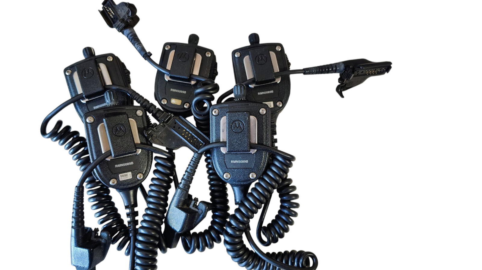 Lot of 5 OEM Motorola JEDI Commander II Remote Microphone XTS5000 3500 RMN5089B