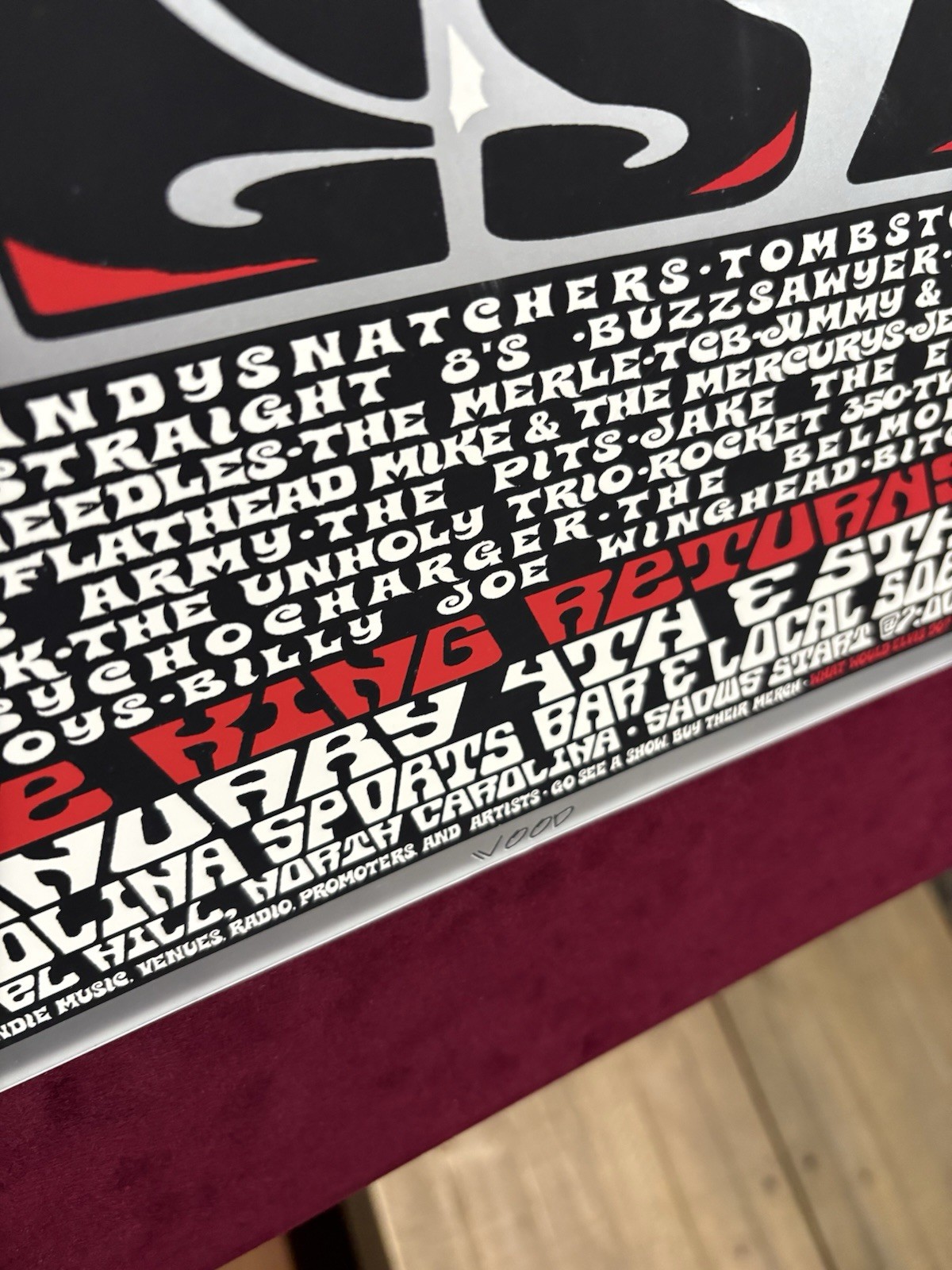 Elvis Fest Concert 2001 Drowning Creek Dave Quick Presents VOOD VELVET MARGIN