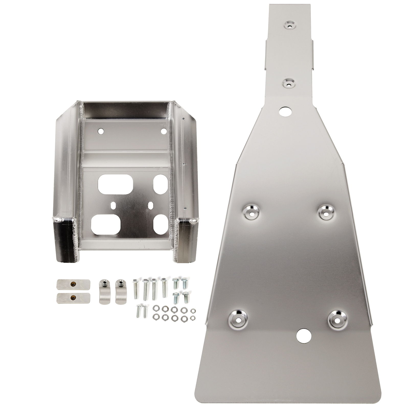 For SUZUKI LTZ400 Full Chassis Glide & Swing Arm Skid Plate Guard Combo