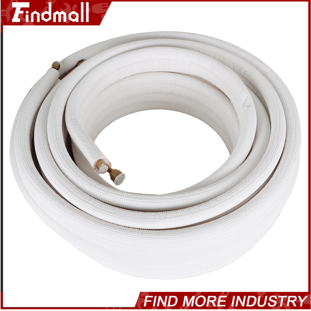 Findmall 1/4-3/8 Dia. 50 Feet Install Kit For Mini Split Heat Pump Systems