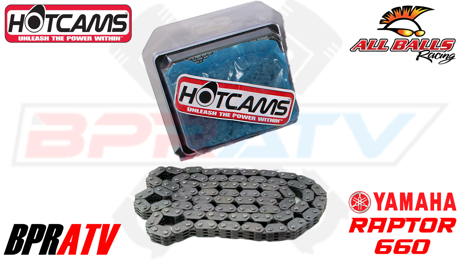 01-05 Yamaha YFM660R Raptor 660R Hot Cams Hotcams Replacement Cam Timing Chain