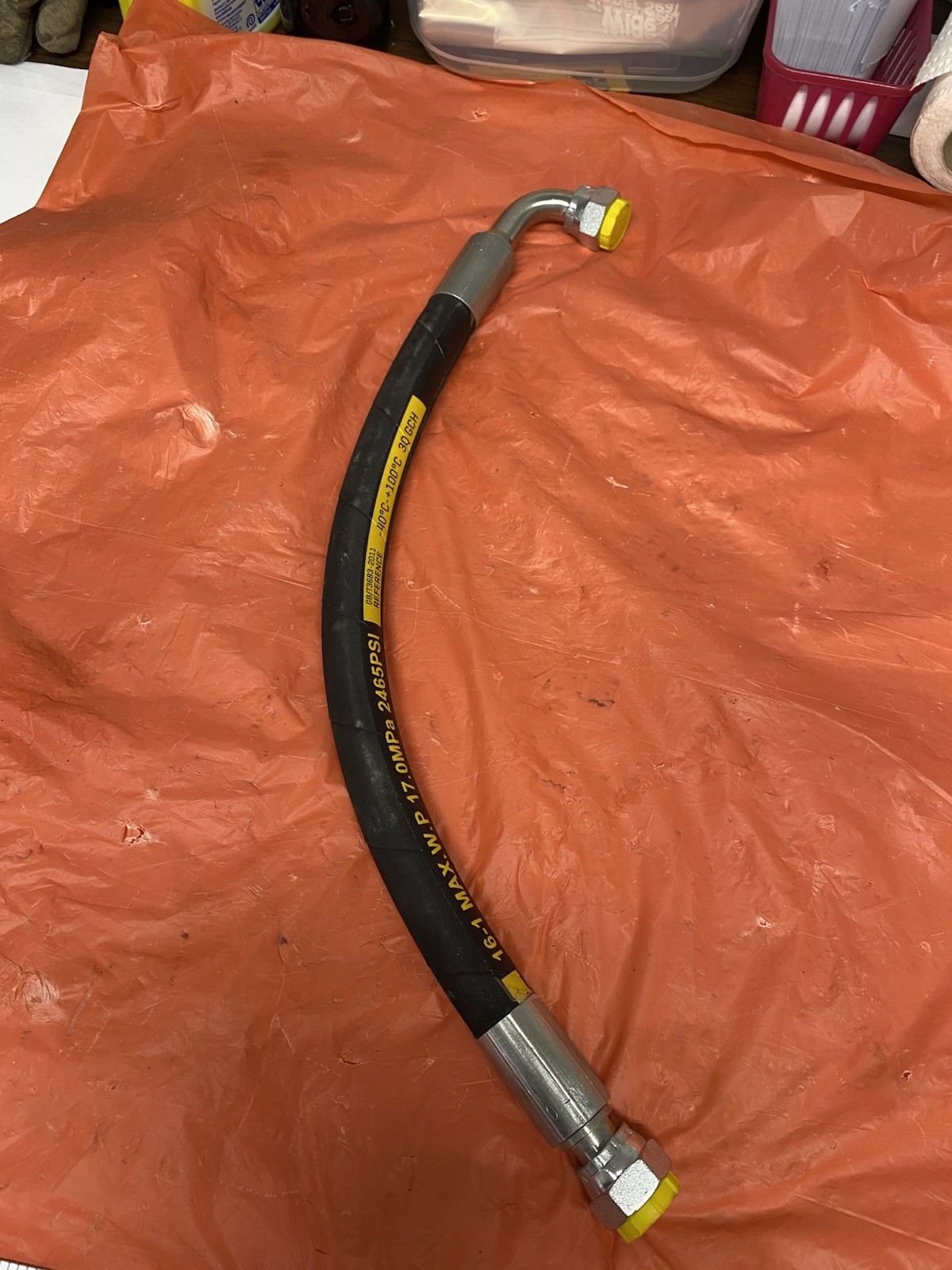 China One Ton Excavator Hydraulic Hose