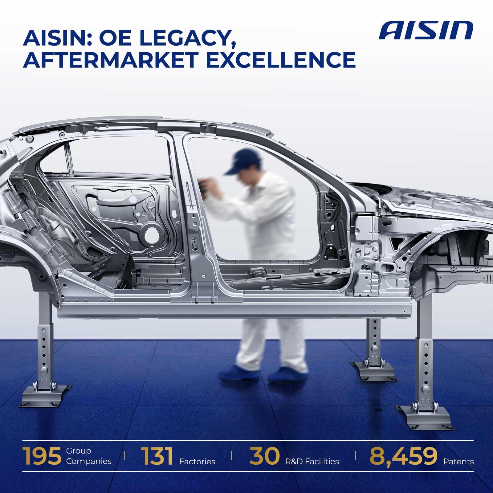 AISIN Left Main Blend Door Actuator for Toyota 4Runner Lexus GX470 2003-2009