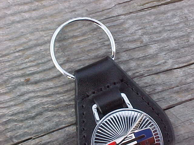 FORD FALCON LEATHER KEY FOB VINTAGE NOS CUSTOM-MADE HI-QUALITY