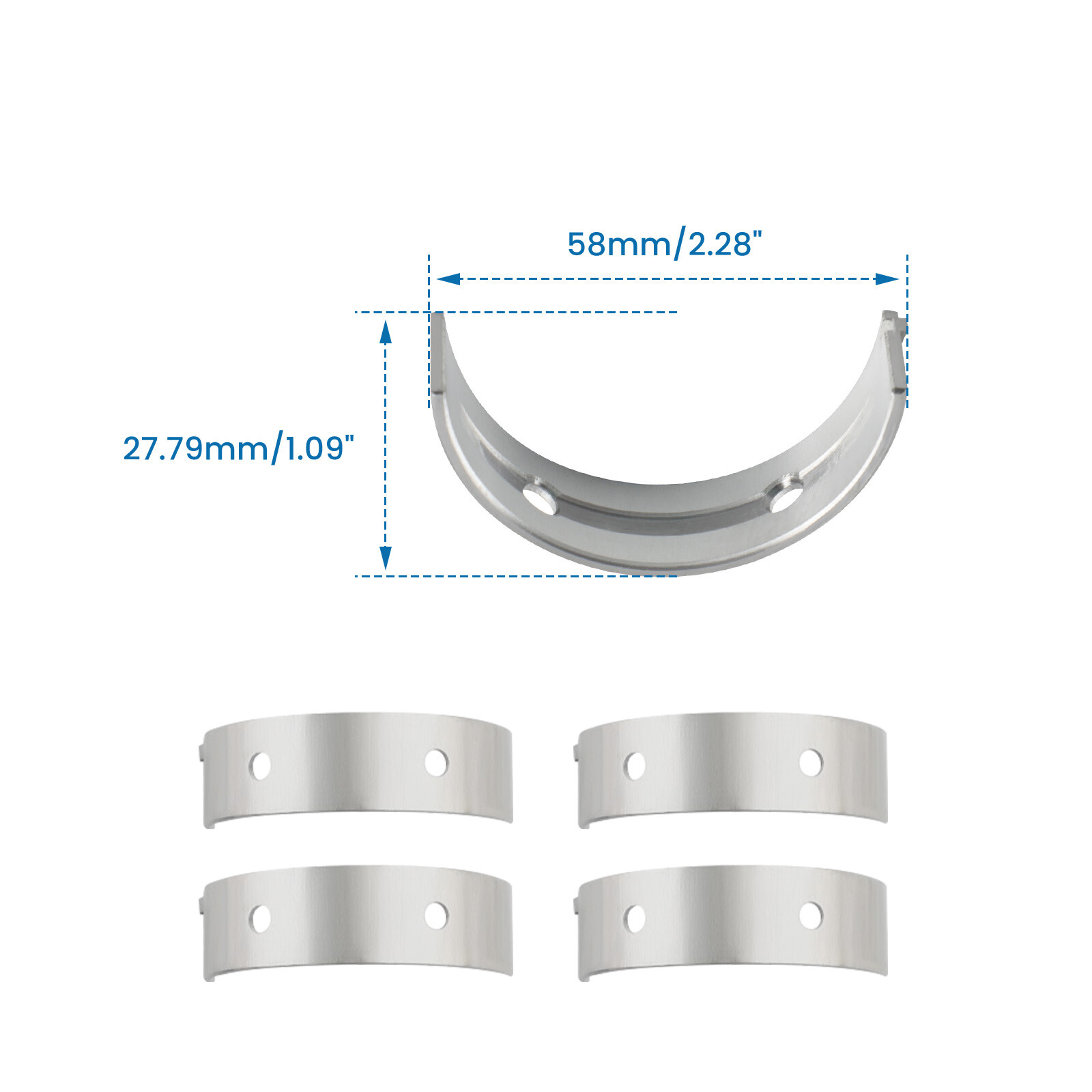 GDI 2.4L G4KJ Crankshaft+Bearing+Rods Kit for Hyundai Sonata Kia Optima Sorento