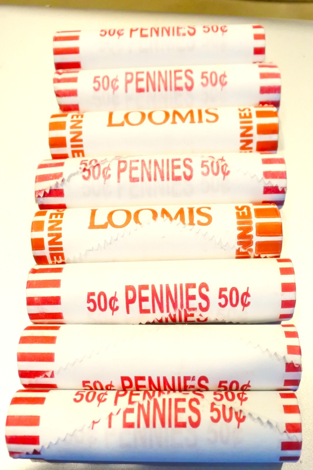 1 Fed Sealed Penny Roll from Bank Box Unsearched may Find Wheat Copper ERROR etc