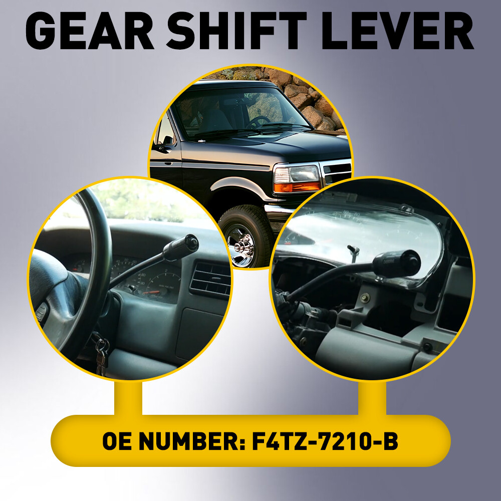 FOR FORD F-150 F-250 F-350 1992-1997 STEERING COLUMN SHIFTER GEAR LEVER HANDLE A
