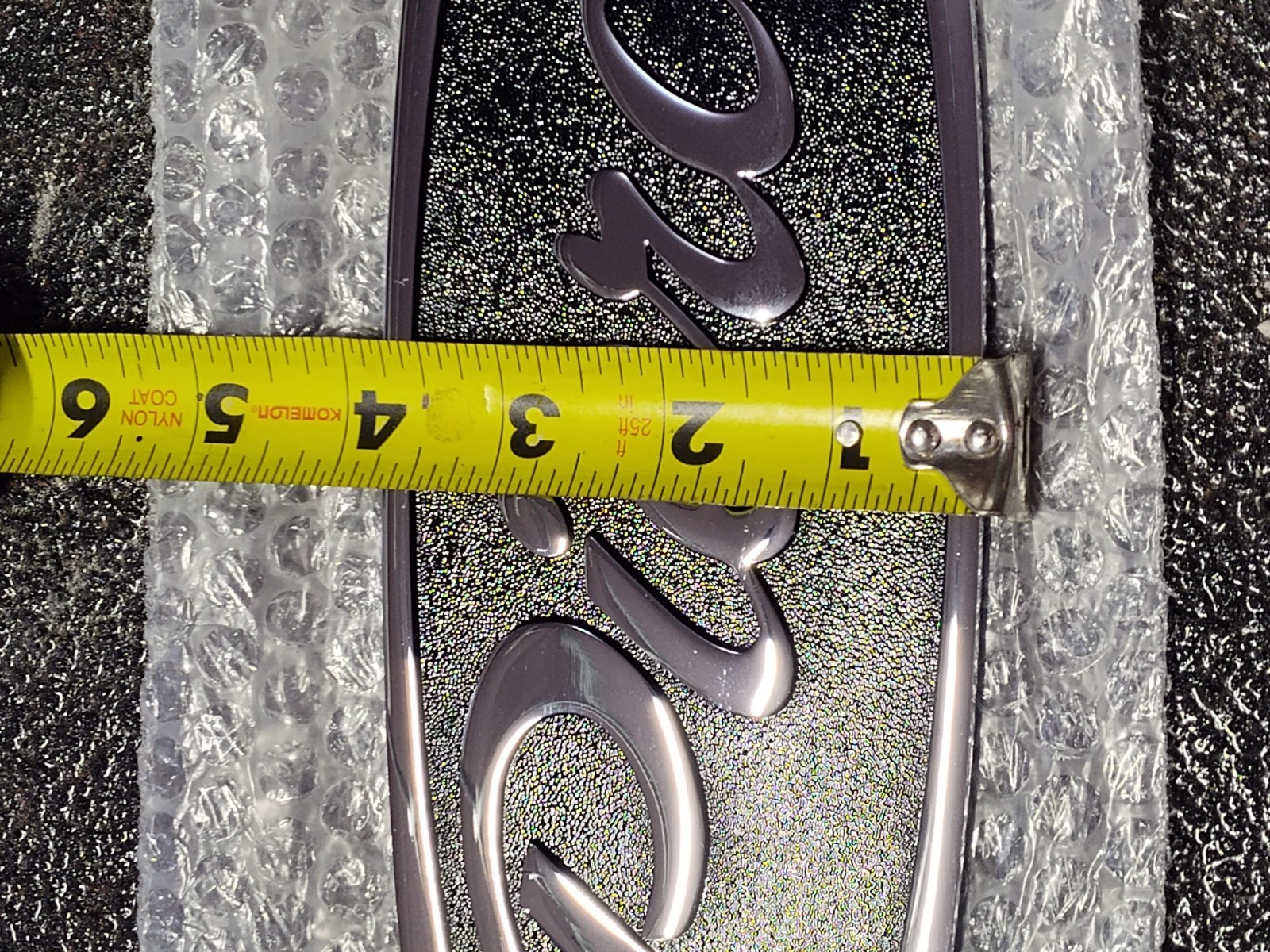 Pierce Chrome Truck Logo Emblem 15” X 4”