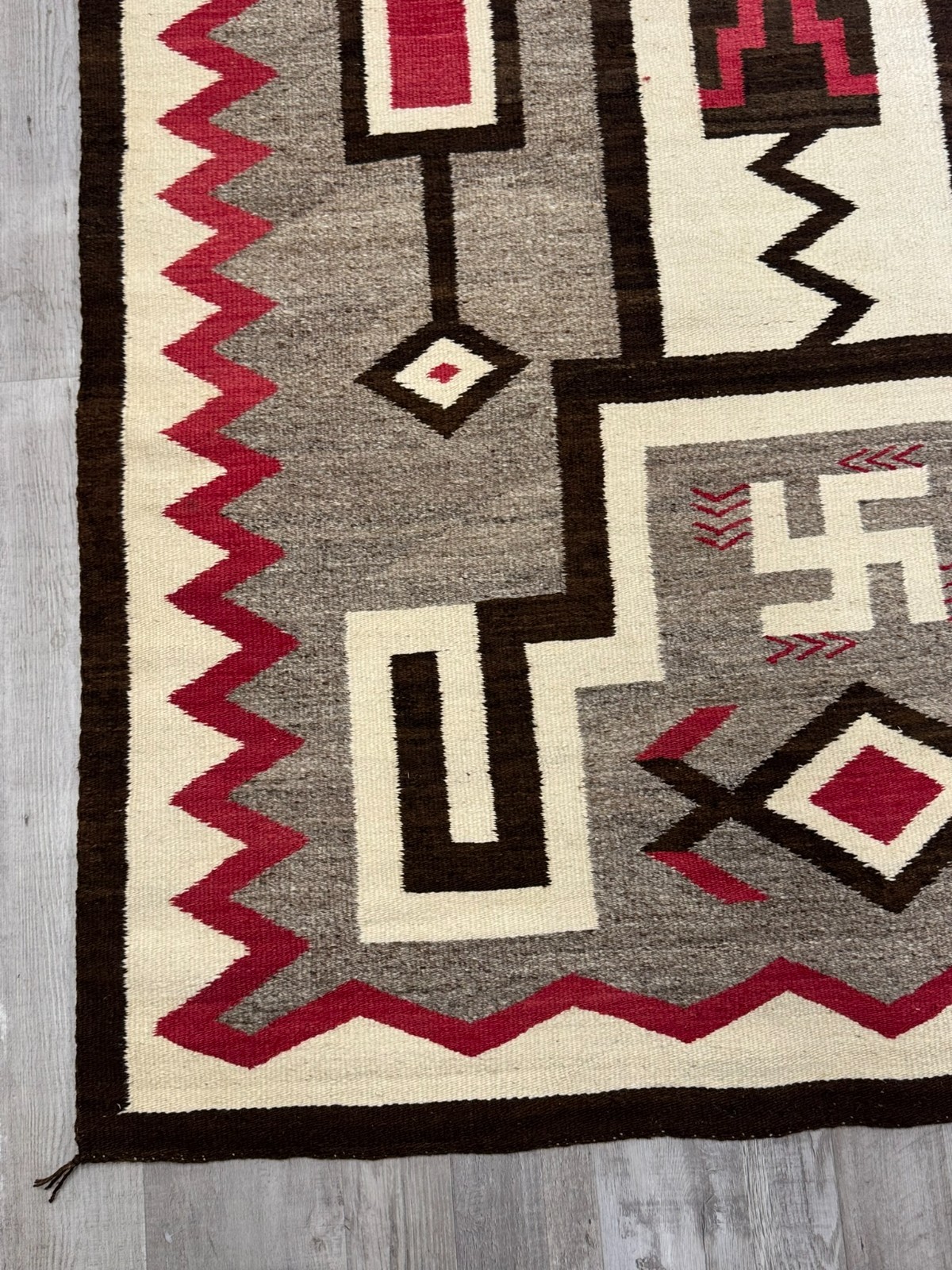 Navajo Rug, J. B. Moore Crystal ca 1920