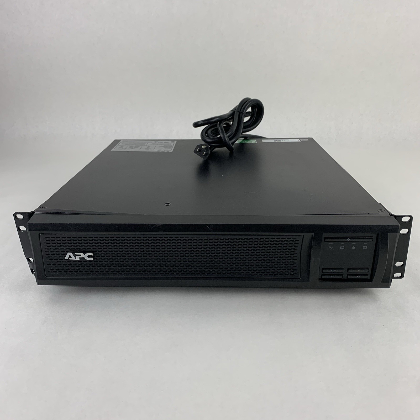 APC SMX1500RM2UCNC Battery Backup UPS Tested Bent No Net Card No Batt No Caddy