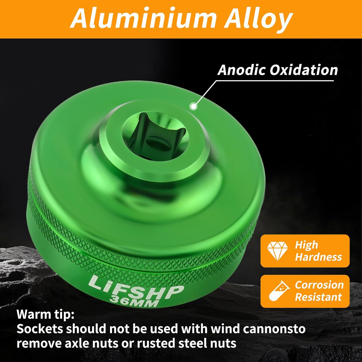 36Mm Oil Filter Socket, Oil Filter Removal Tool for Ford F250, BMW, Mini, Volvo,