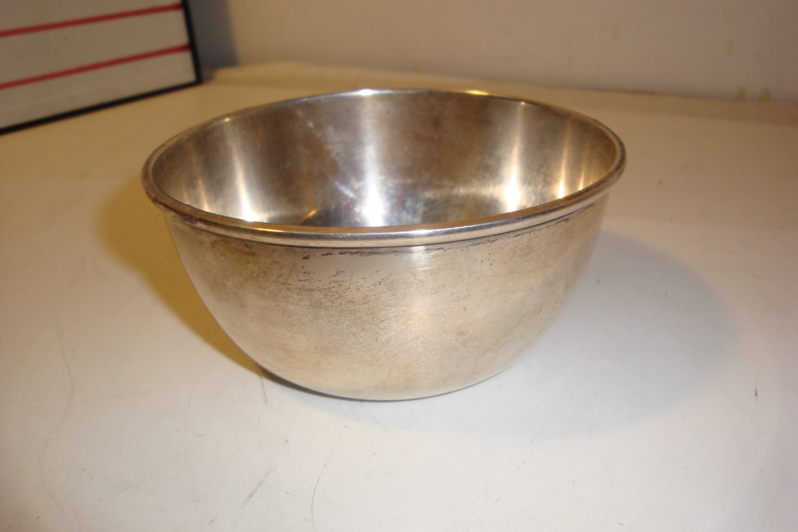 Vintage Sterling Silver bowl 109 grams "D" hallmark no monogram