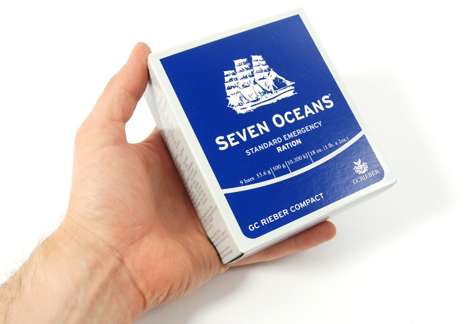 HALAL 3x BOX 500g EMERGENCY FOOD RATION MEAL SURVIVAL BISCUITS SEVEN OCEANS MRE