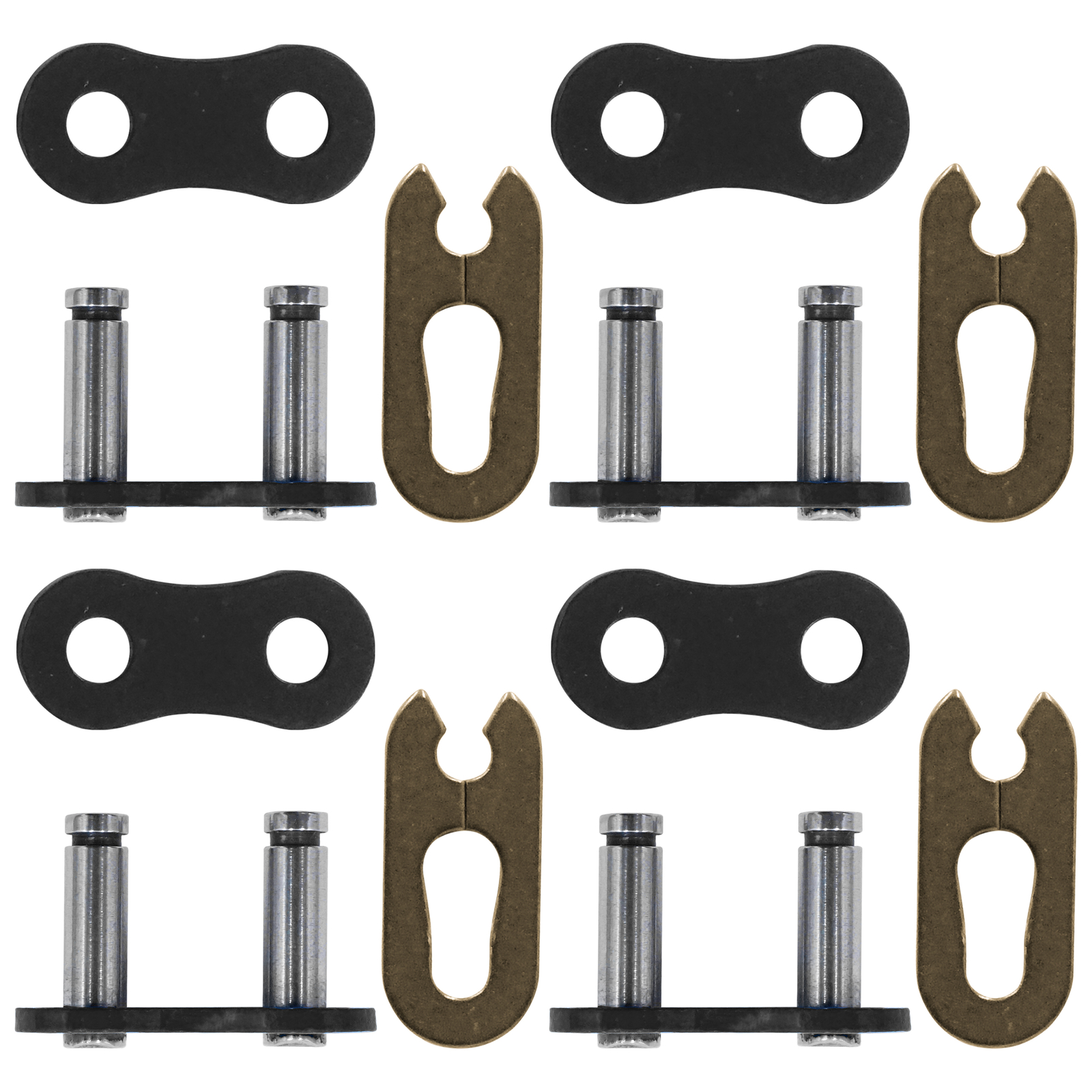 530 Chain Master Link with O Ring For Motorcycle Bike ATV Connecting Link Black