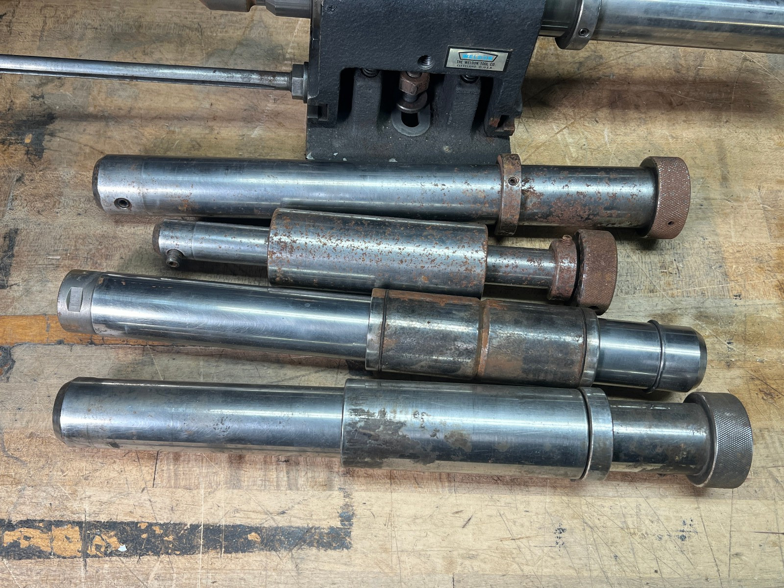 WELDON ENDMILL SHARPENING AIRFLOW FIXTURE package Nice