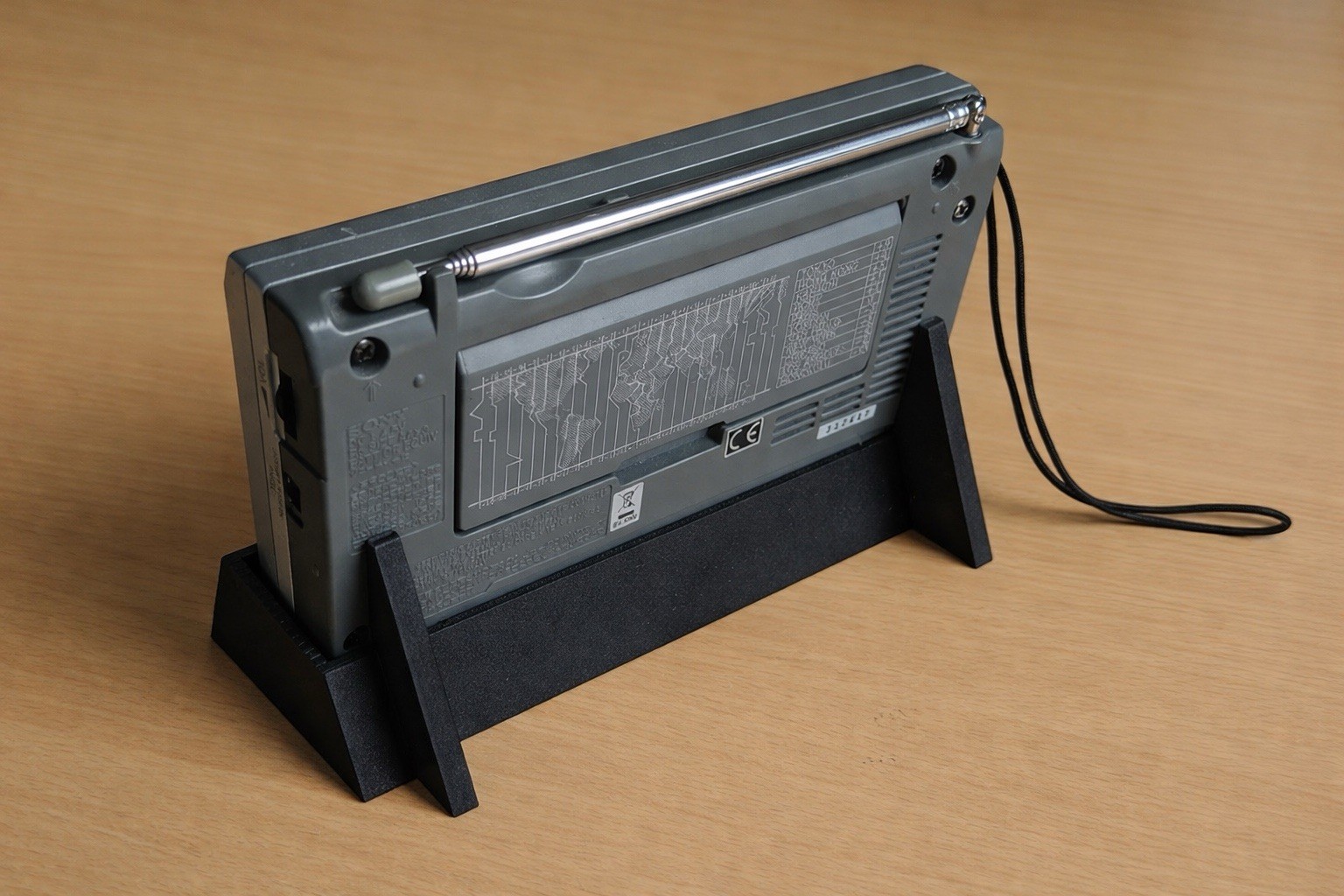 Sony ICF-SW35 Radio Stand Desktop Base Holder-Black