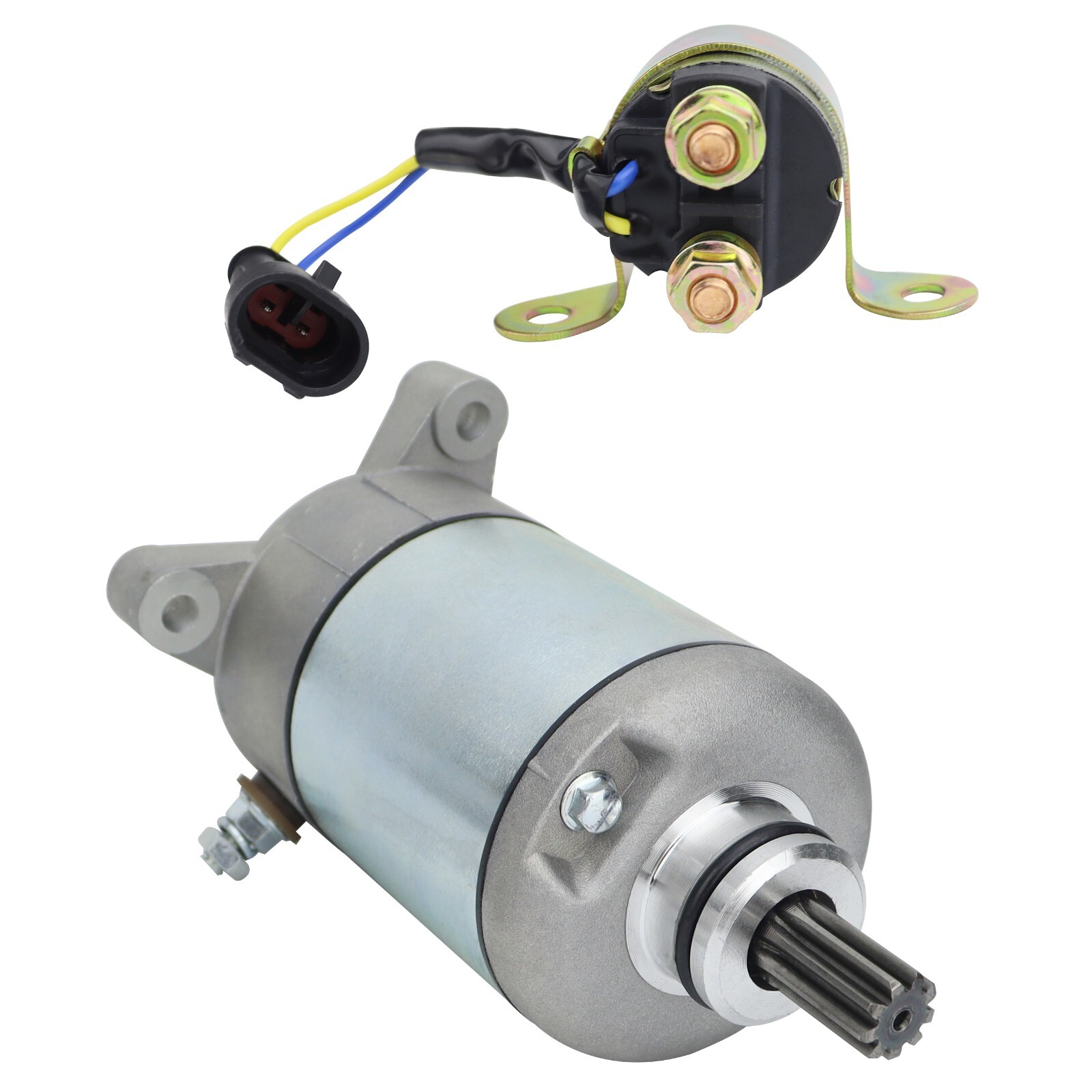 2007-2014 Ranger 400 500 Starter for Polaris 3084981 3090188 with Relay