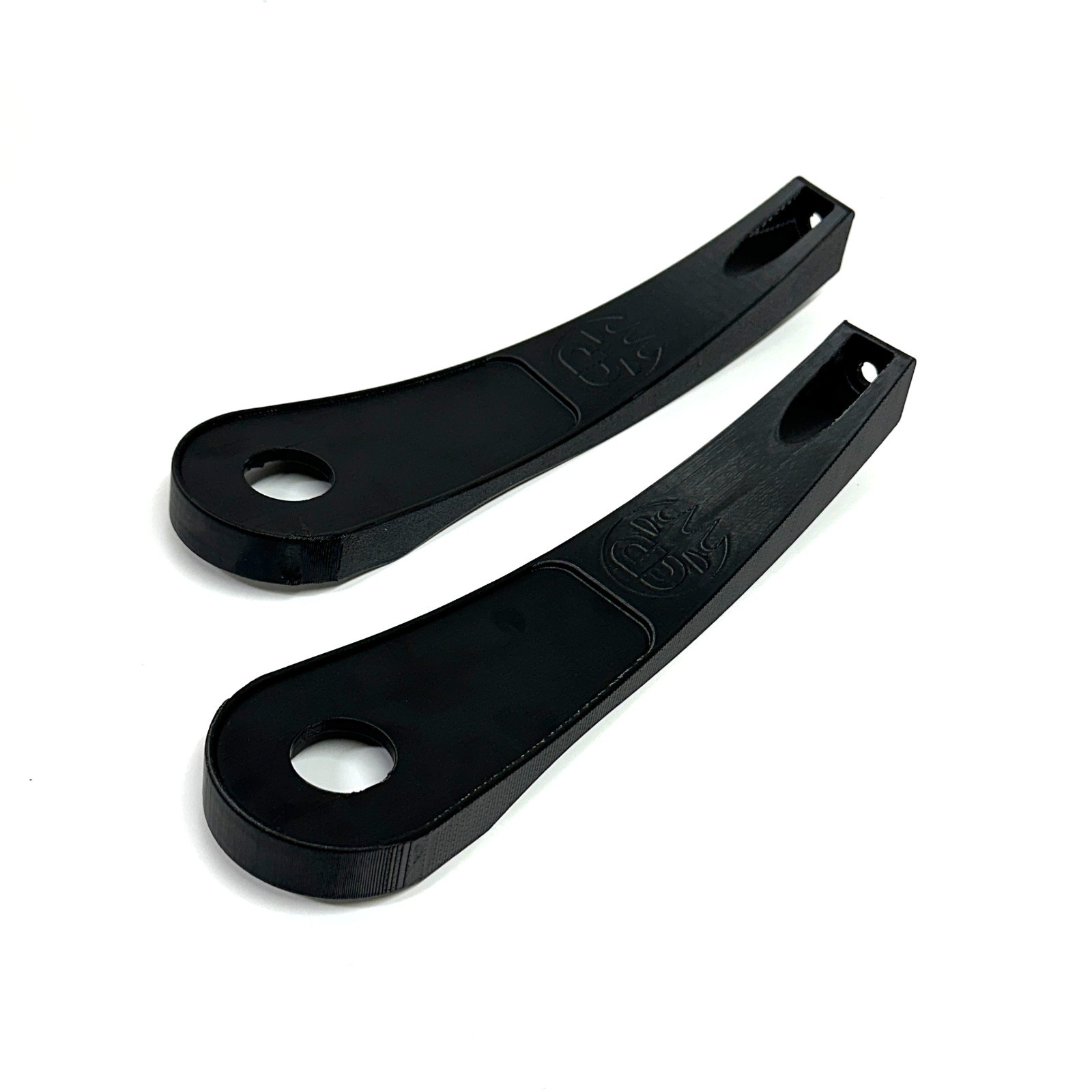 2X Upgraded seat belt presenter arms 2010-2014 Ford Mustang (3D Printed)