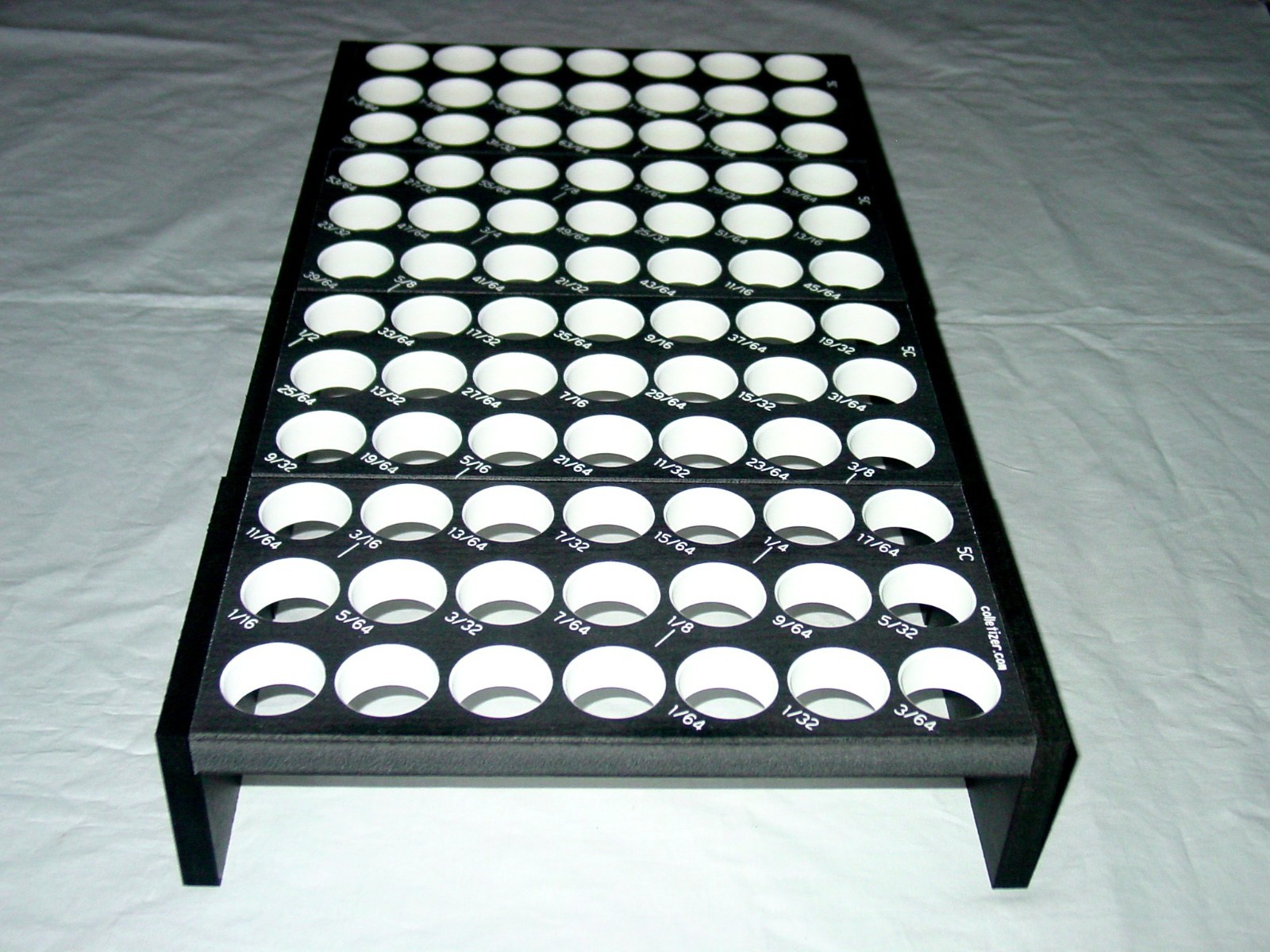5C All Sizes 64ths-set Collet Rack Tray Drawer OR Bench Storage, Holder, 4BJ4X16