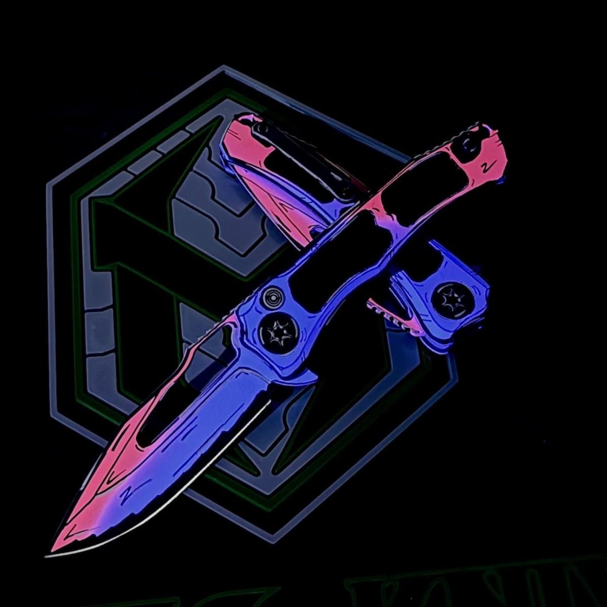 Heretic Knives Wraith V.4 Manual Clip Point Knife MagnaCut