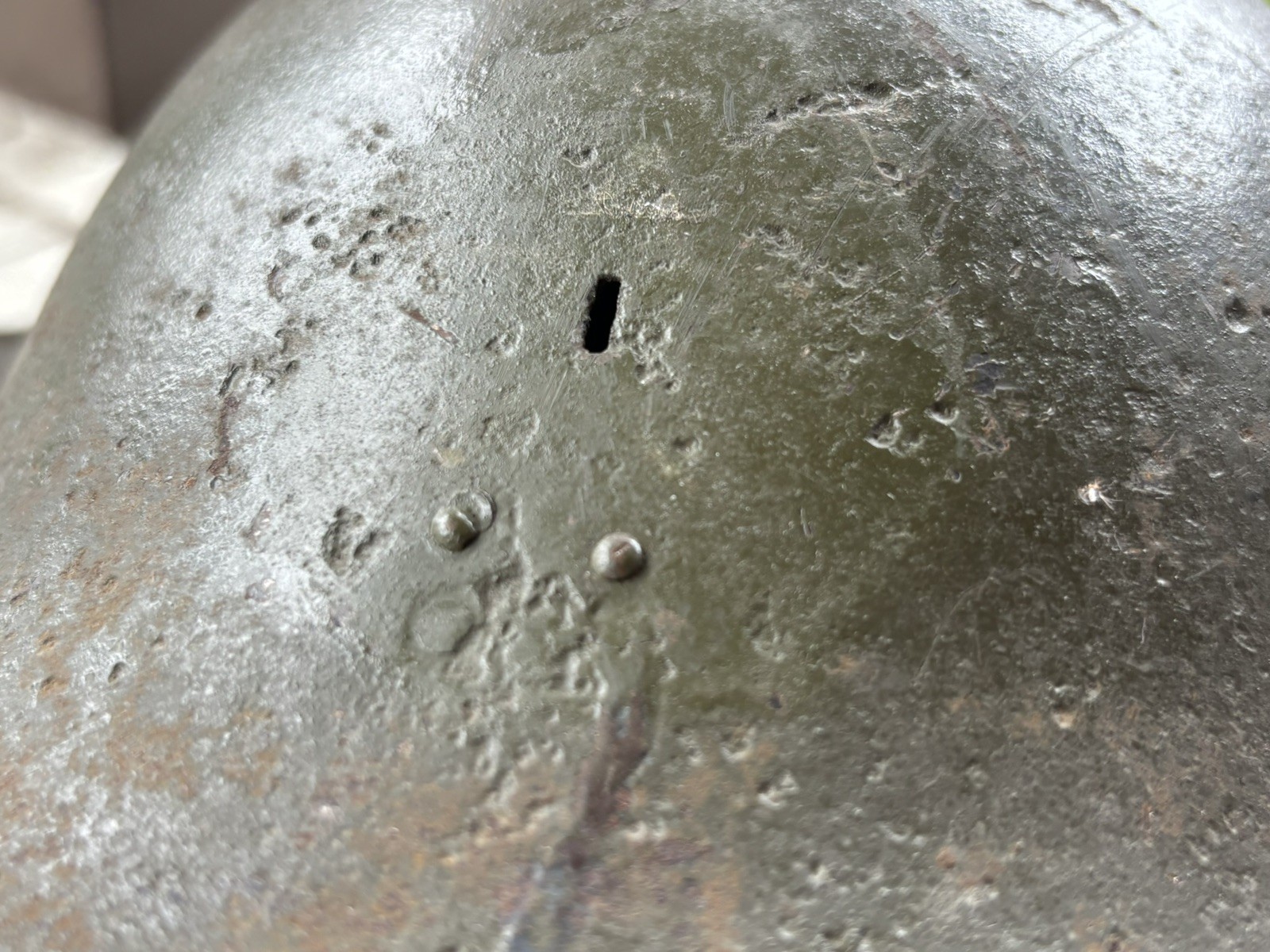 Original Type 90 Thailand Siam (Japanese) Helmet w/ Liner