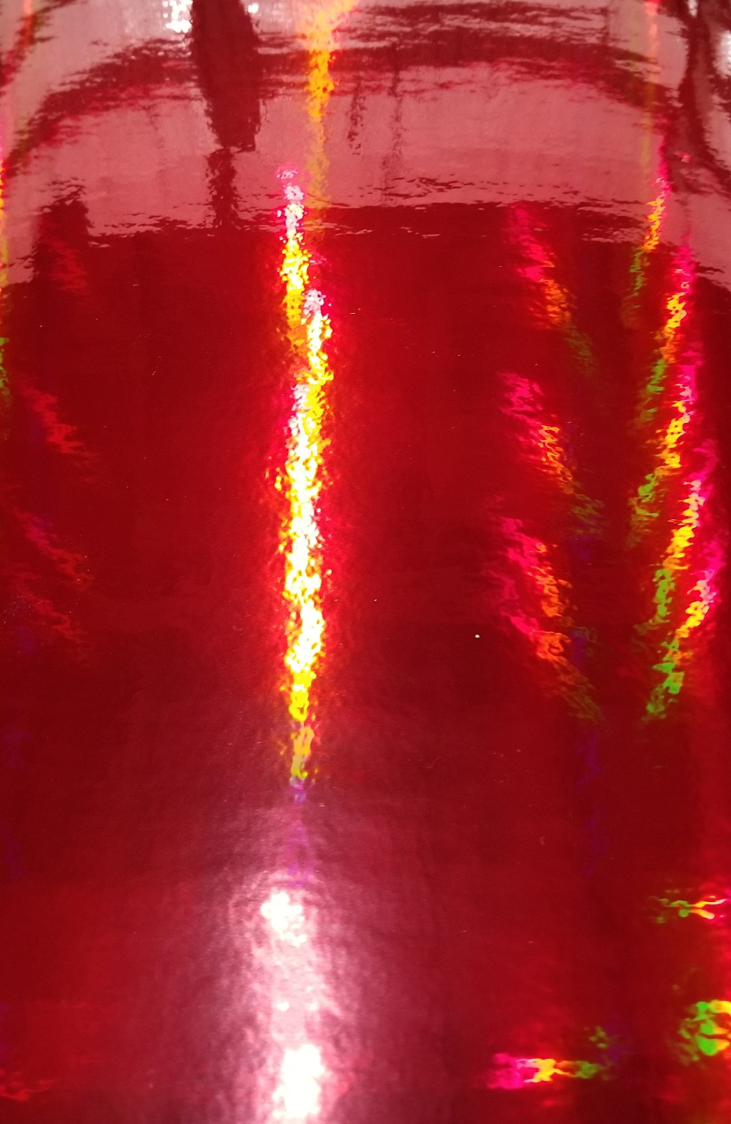 Cherry Red Rainbow Oil Slick Sign Plotter Vinyl Film