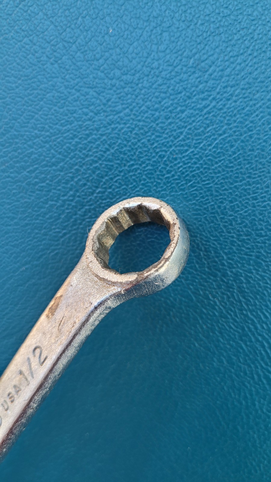 Challenger 1/2" Combination Wrench,12 Pt Vintage . 6116 USA MADE.