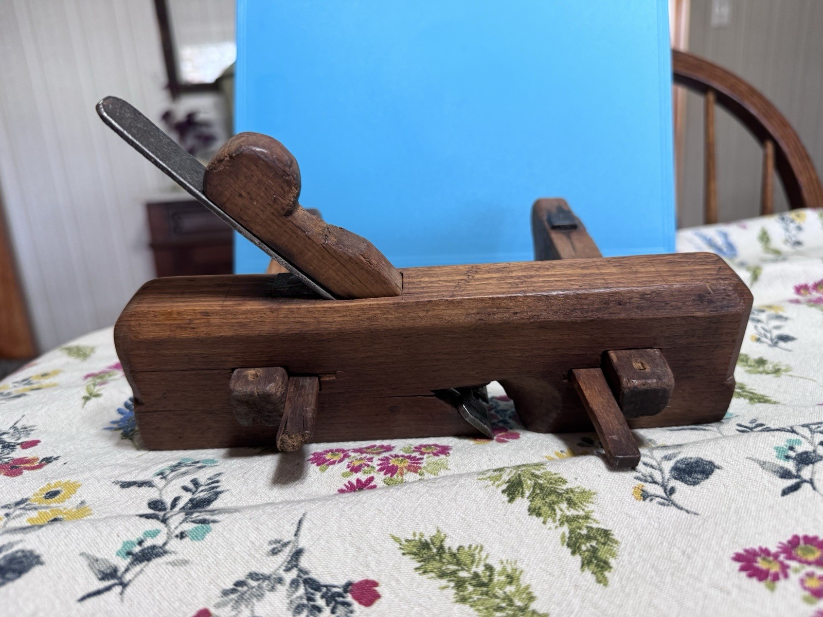 J.S. Plyes 18th Century Antique Plow Plane Used Hand Tool