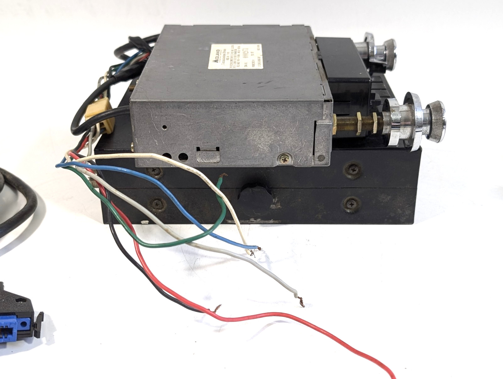 Midland 1977 AM/FM CB Radio In-Dash Combination w Wiring CW McCall Vintage