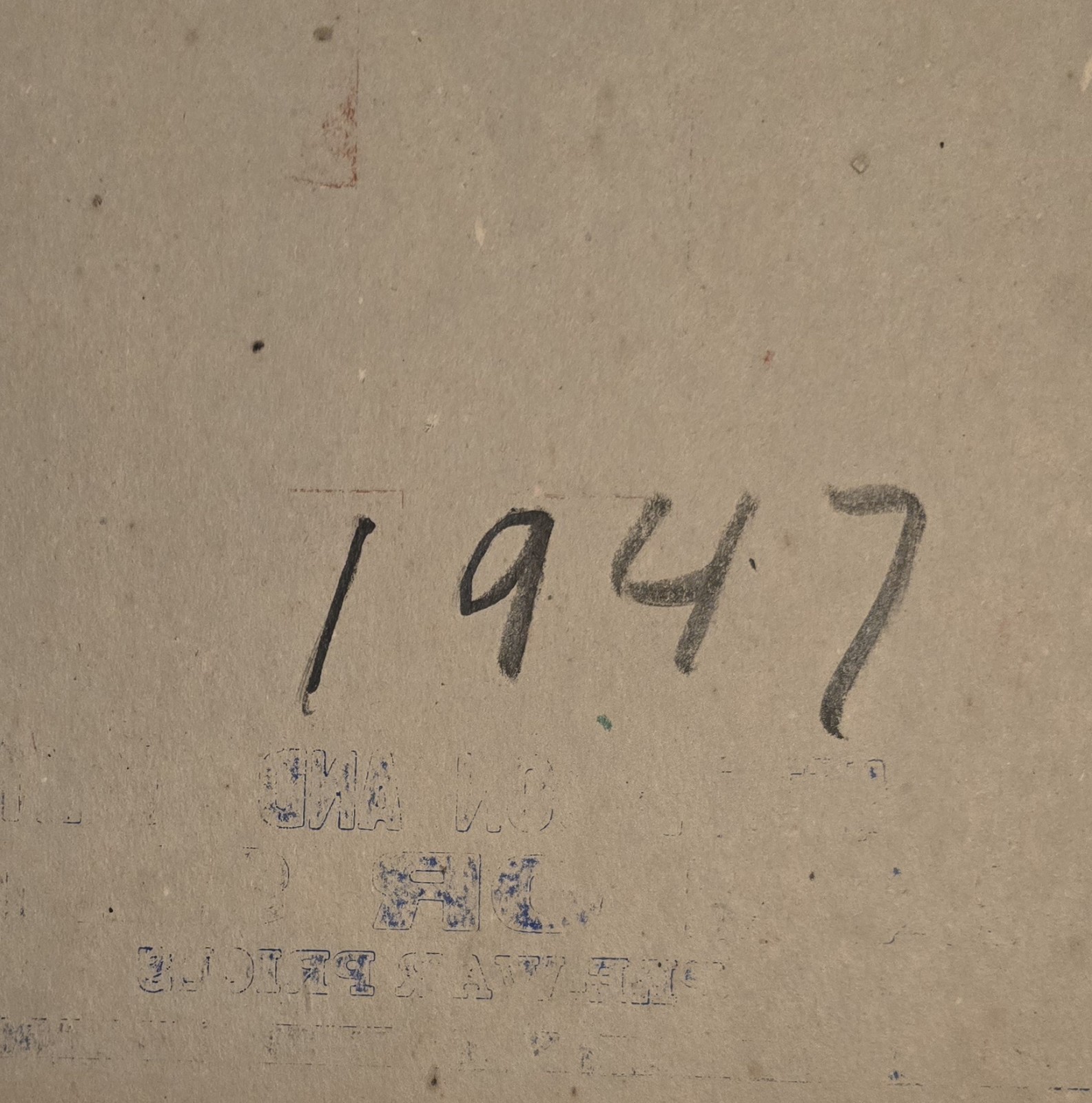 Vintage 1940s Lee Bros Circus Poster Jeffersonville NY 14" X 22" New York 1947