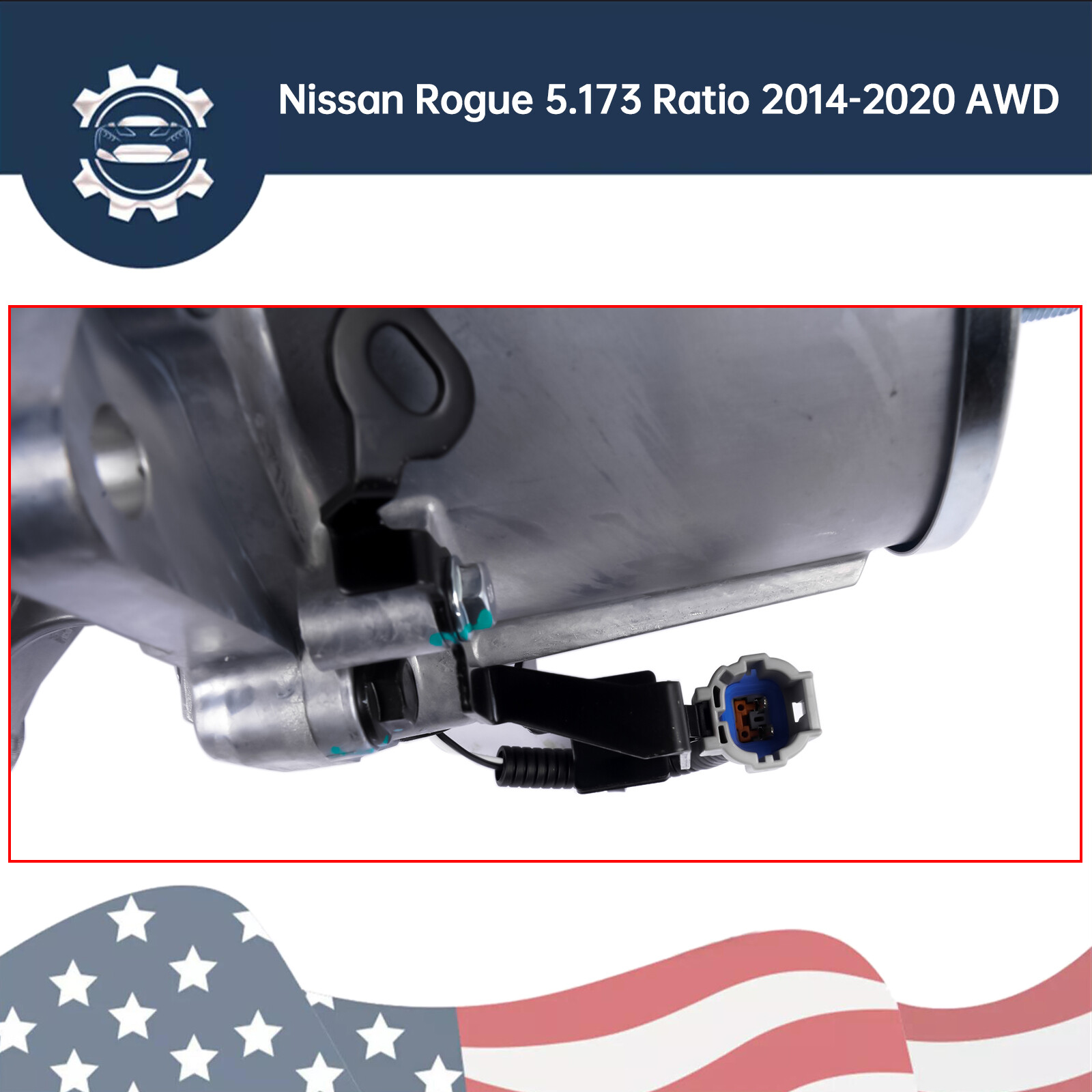 Rear Differential for Nissan Rogue Murano Rogue Sport 2014-2020 AWD Ratio 5.173