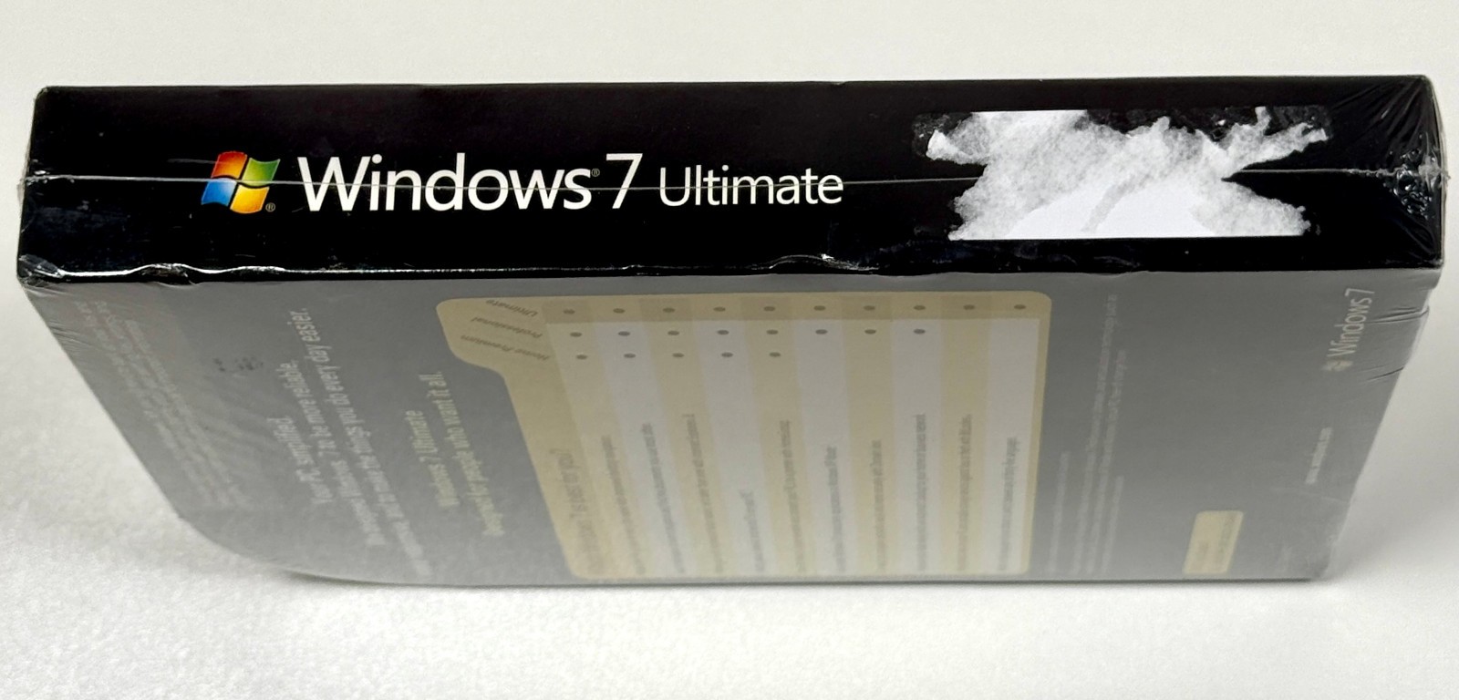 Microsoft Windows 7 Ultimate 32/64 Bit DVD Full Retail Version NEW Sealed Box