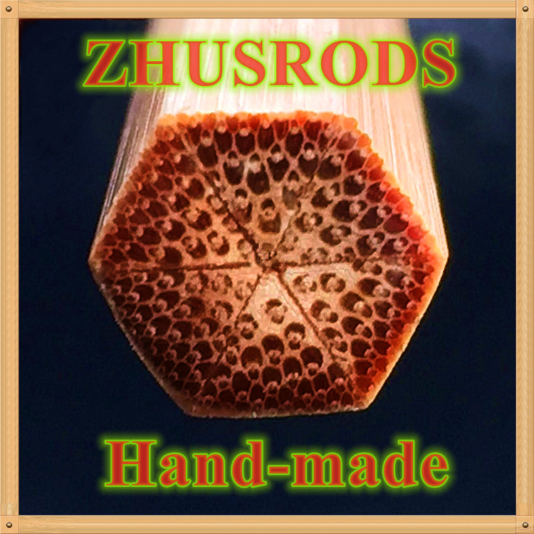 Garrison 209 7' 6" ~ 5 wt / ZHUSRODS Vintage Bamboo Fly Rods / Fly Fishing Rods