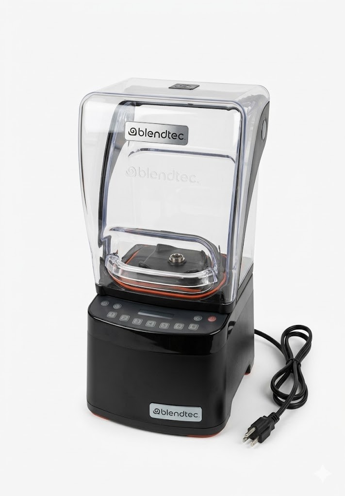 Blendtec Stealth 885 Commercial Blender + 2 Jars - Black