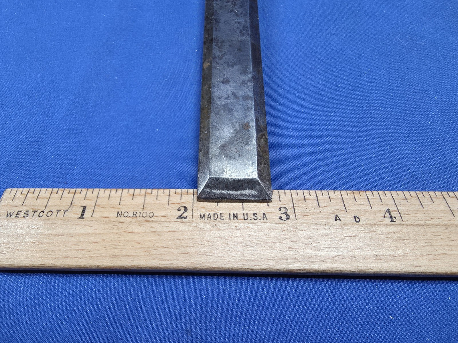 Vintage T.H. Witherby 3/4-Inch Bevel Edge Socket Chisel