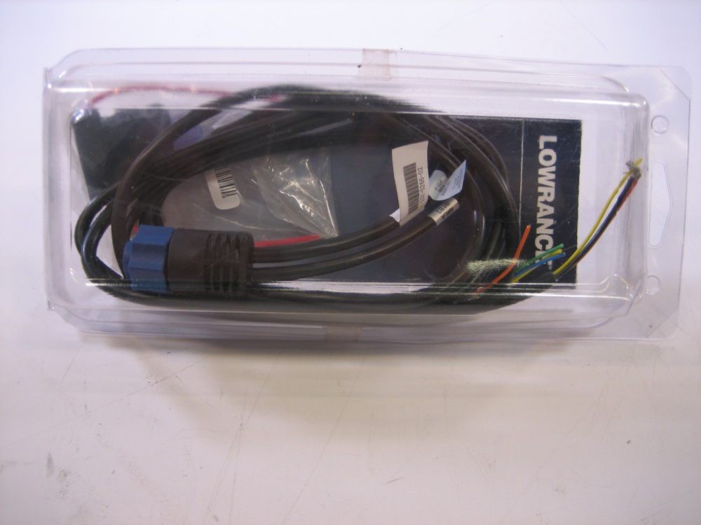 Lowrance HDS Carbon Gen3 Elite-Ti Hook Power Cable 000-0127-49 PC30-RS422 (NEW)