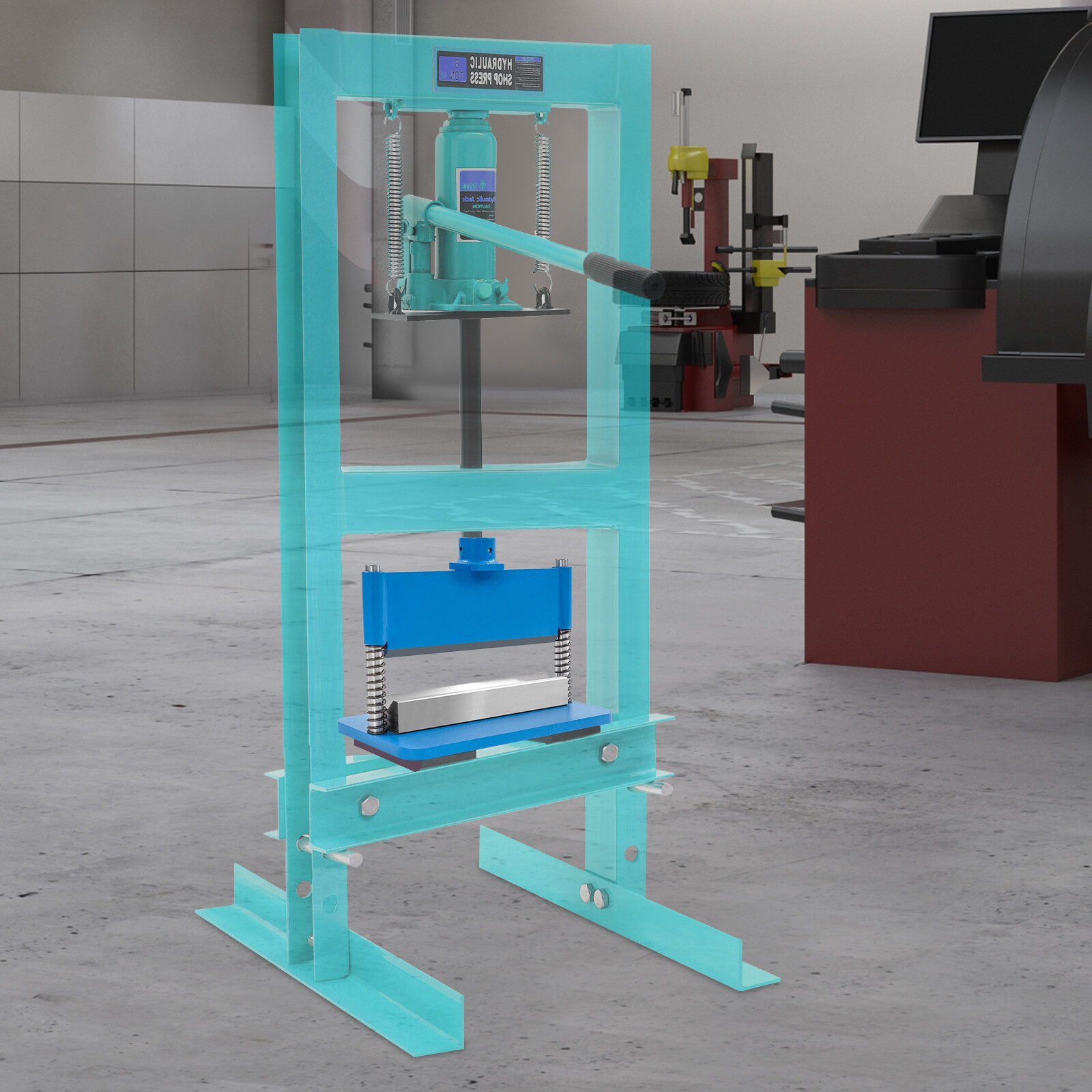 12 Inch For Hydraulic Shop Presses Attachment Press Bending Brake Attachment 90°