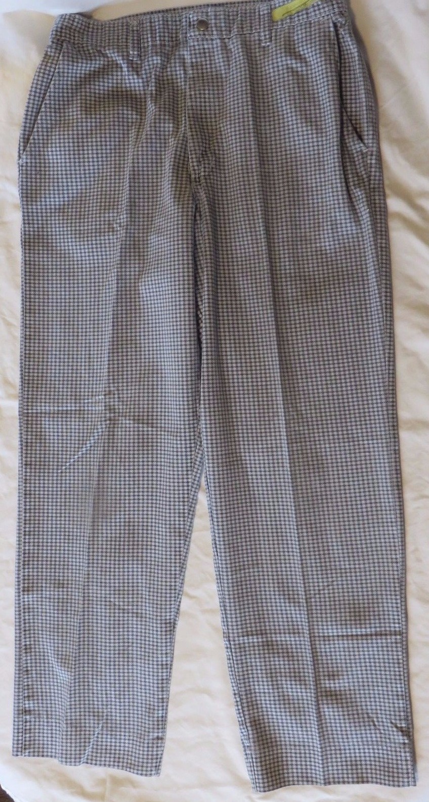 Chef Pants Checkered Black / White PST Brand Pre-Owned
