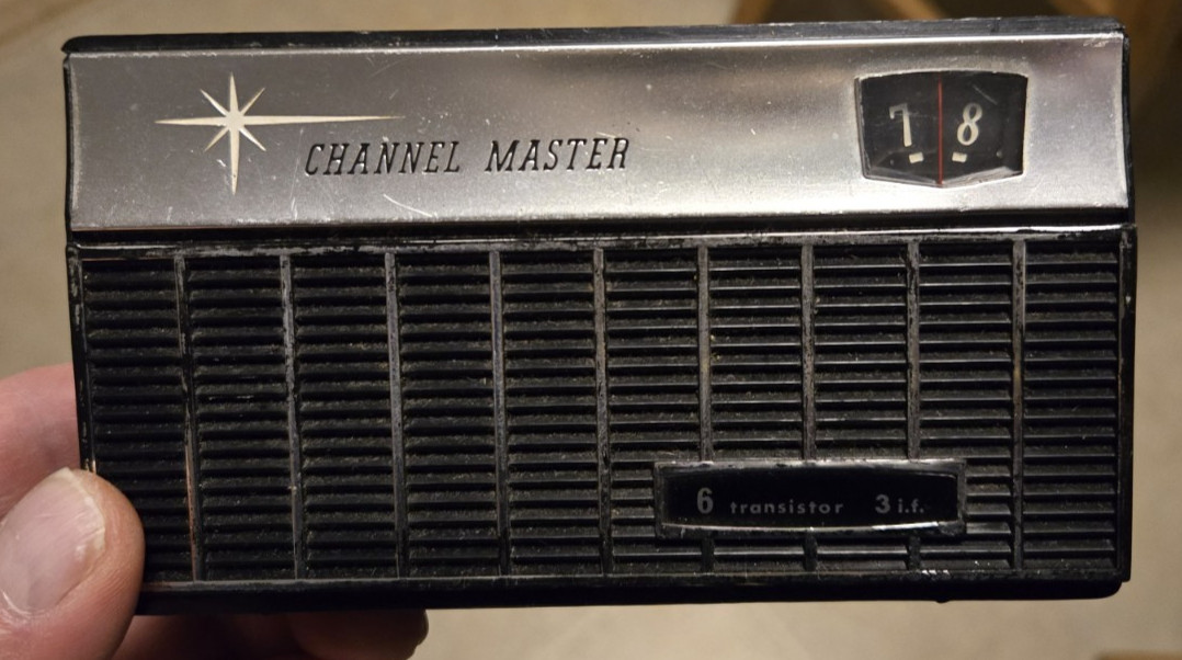 Vintage Channel Master Six Transistor Model 6528 Radio Japan WORKS HAVE VIDEO