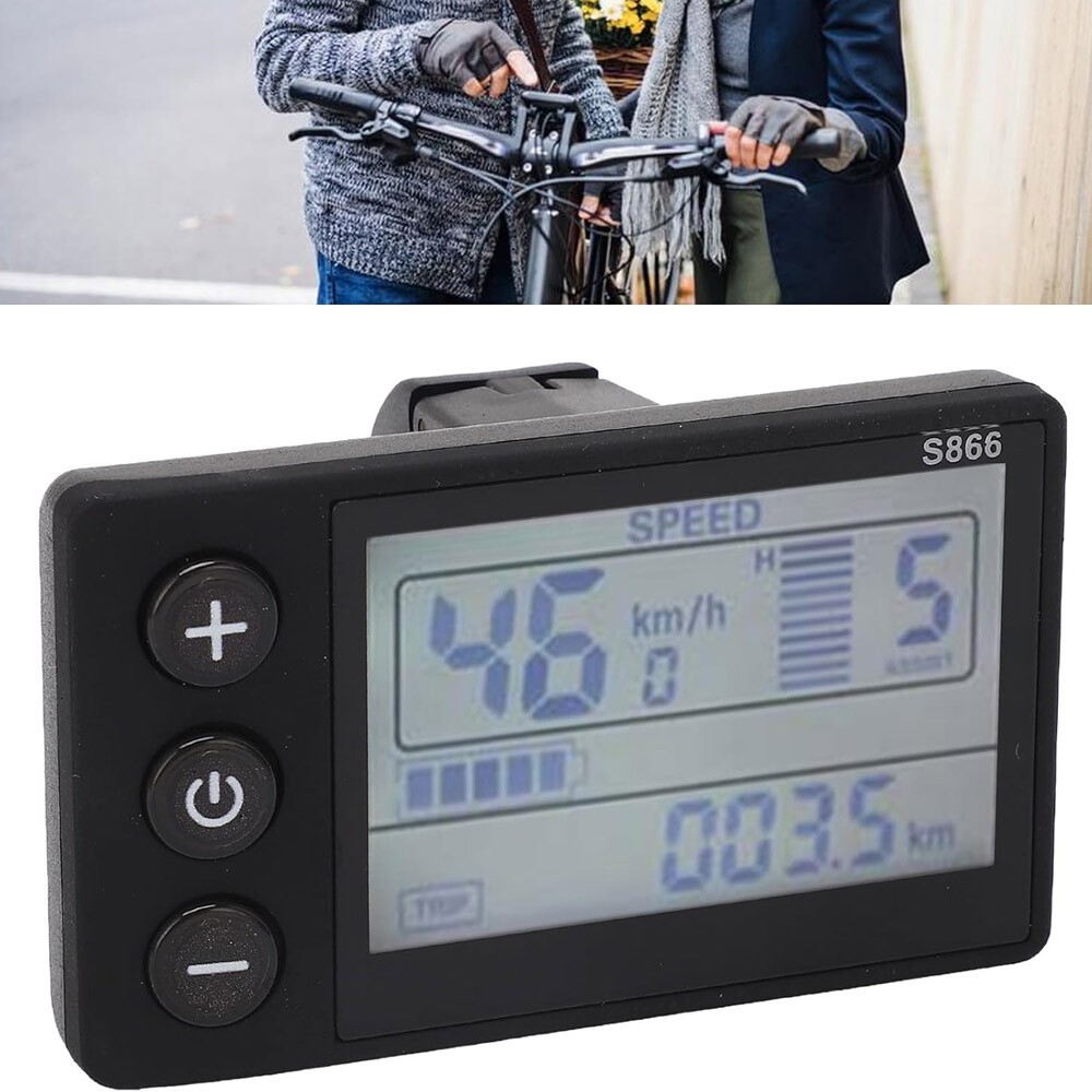 For E-Bike LCD Display 24V/36V/48V Display E-Bicycle MTB Part Electric Bike USA