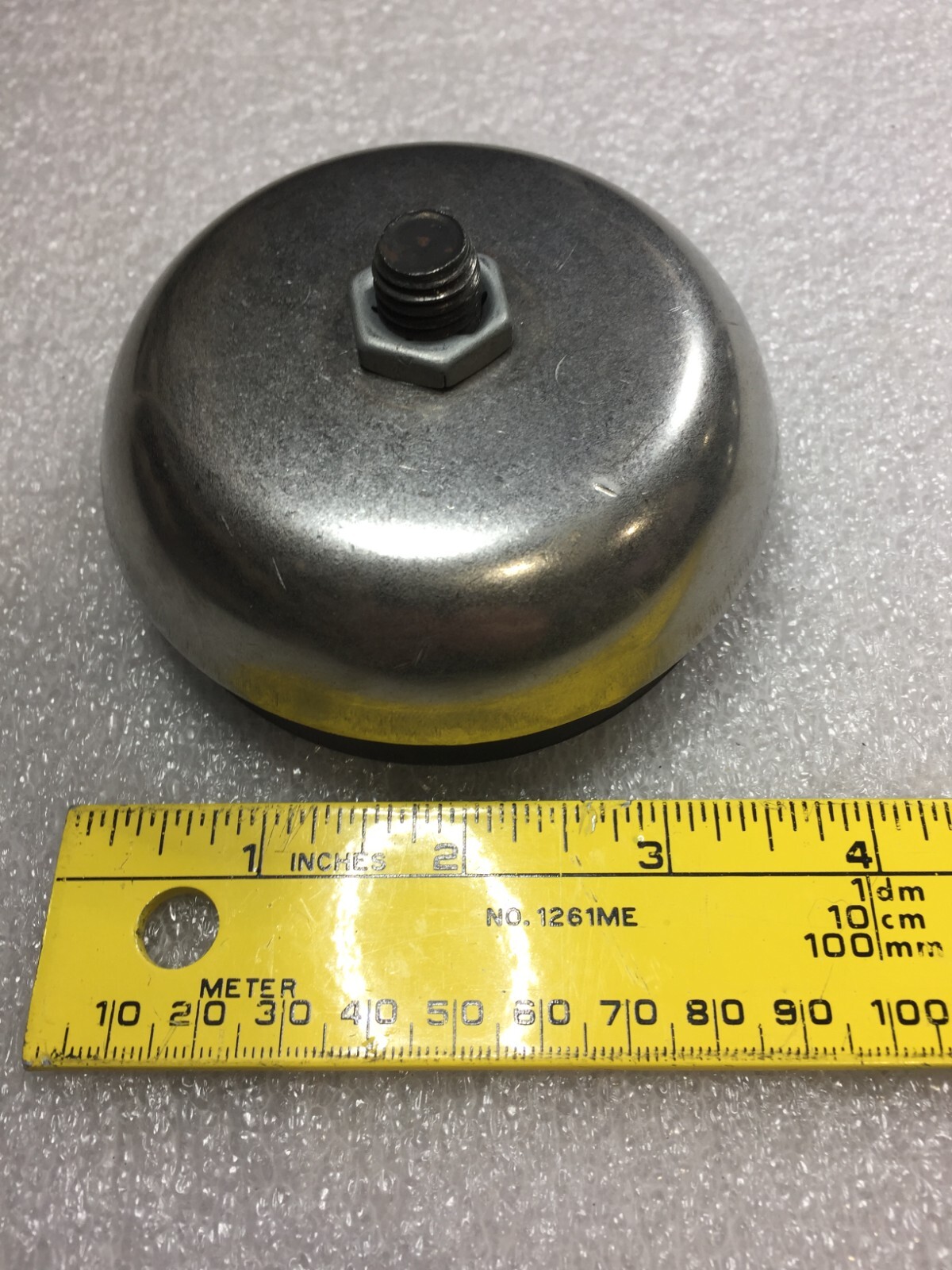 SET OF 4 VIBRASYSTEMS ANTI VIBRATION FEET 4IN DIAMETER 2IN HEIGHT 1IN RUBBER