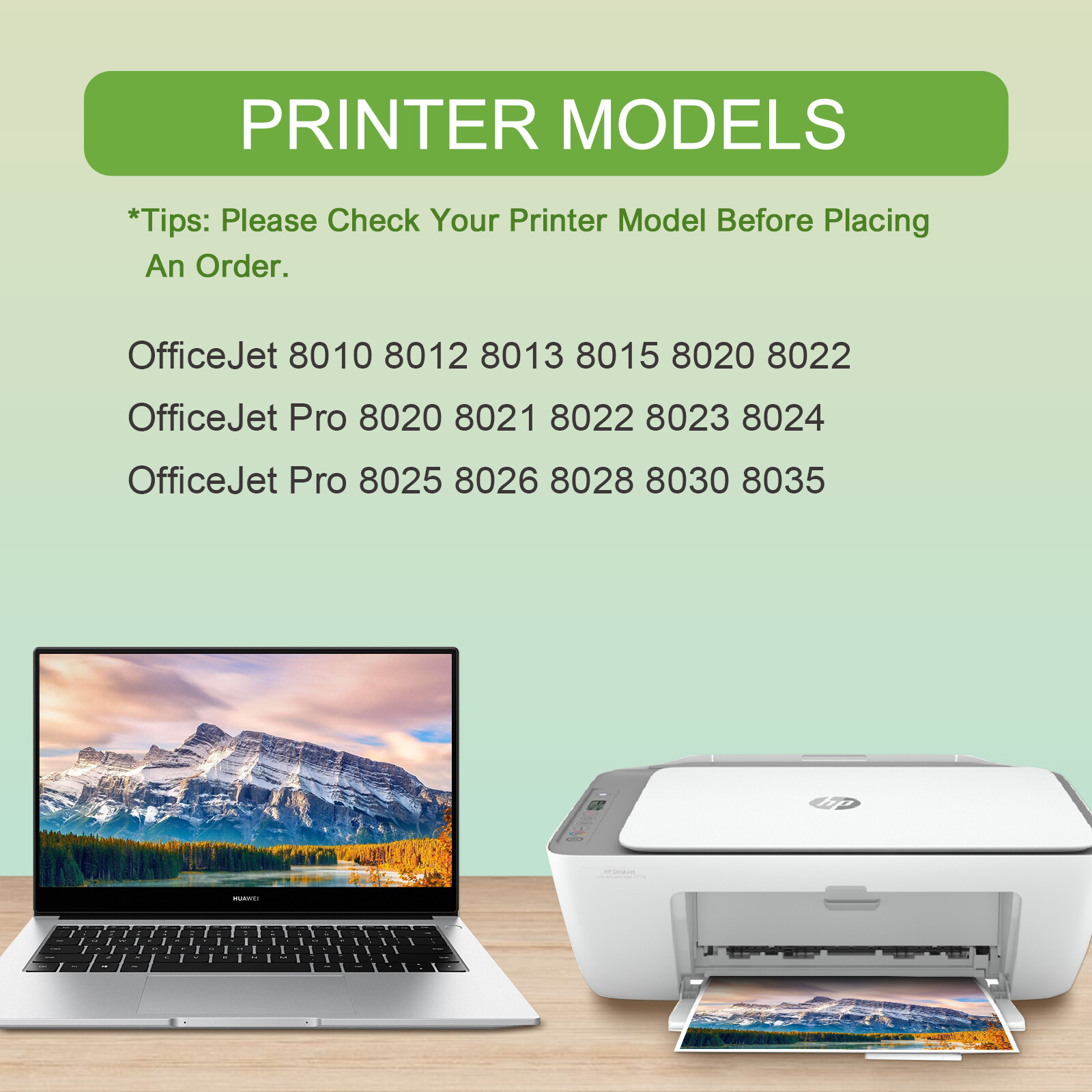 4PACK 910XL Ink Combo W/Chip for HP OfficeJet Pro 8010 8015 8020 8022 8025 8028