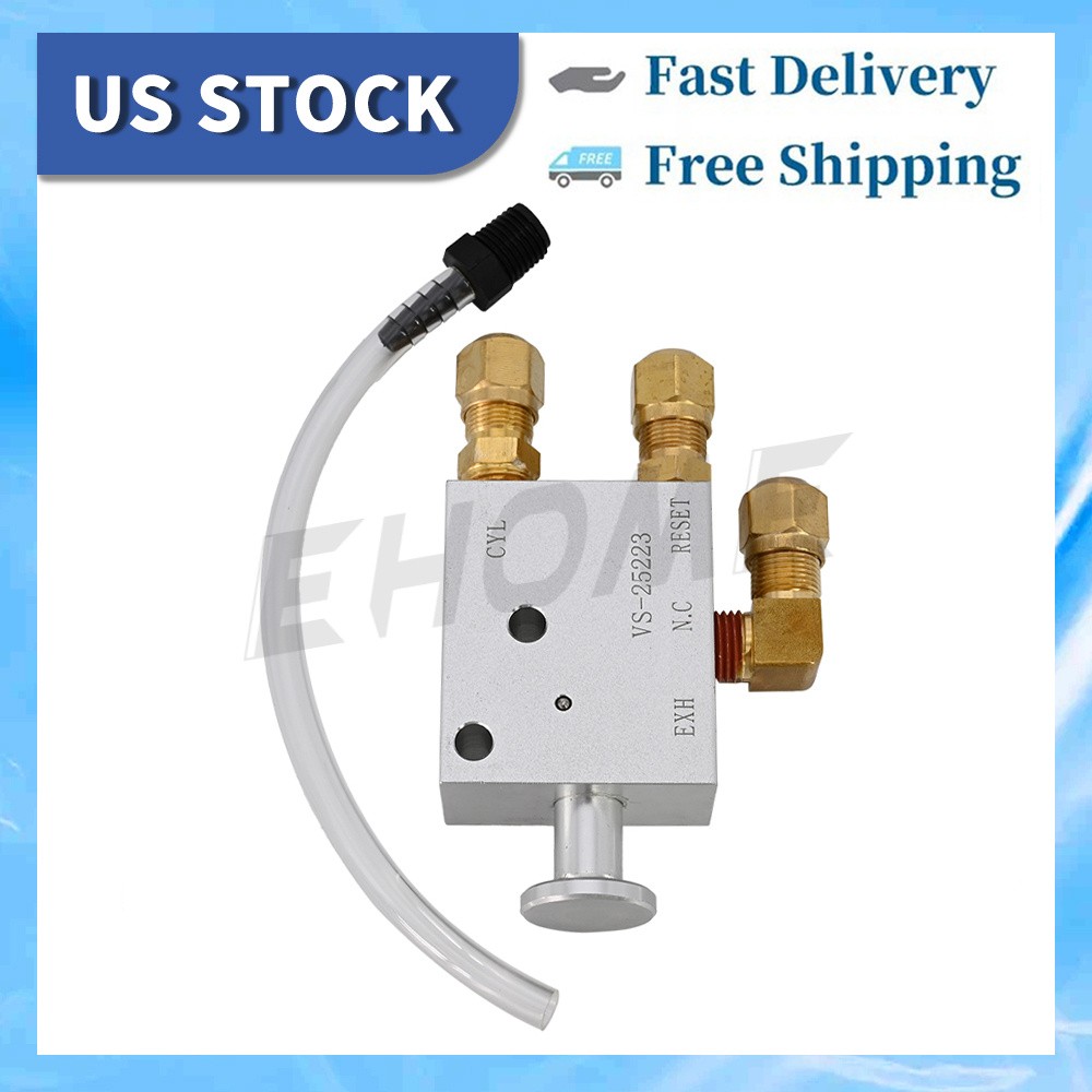 For Hendrickson 3-Way Auto Reset Valve w/Fittings VS25224、VS25223、25224