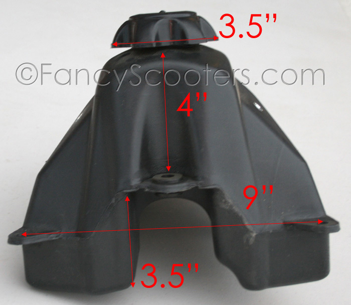 Kayo 125cc TD 125, 125cc TT 125 Dirt bike Fuel Tank with Gas Cap (smaller one)