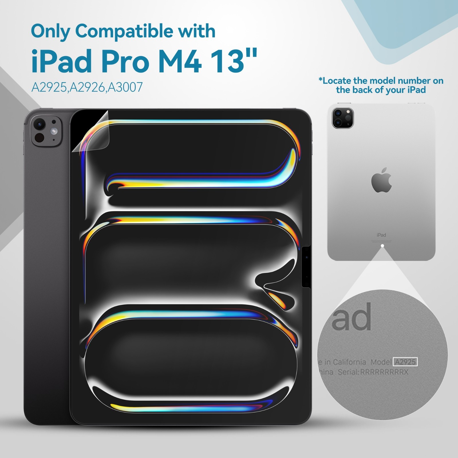 Penstudio Paper-Feel Screen Protector for iPad Pro M4 13 inch | Anti-Glare