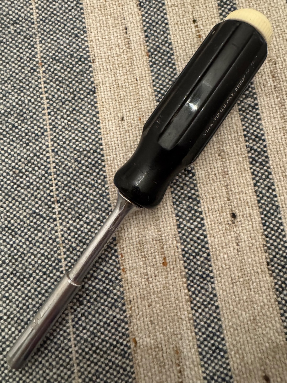 Magna-Tip Magnetic Tip Screwdriver w/ 1 Bit USA Made Vintage