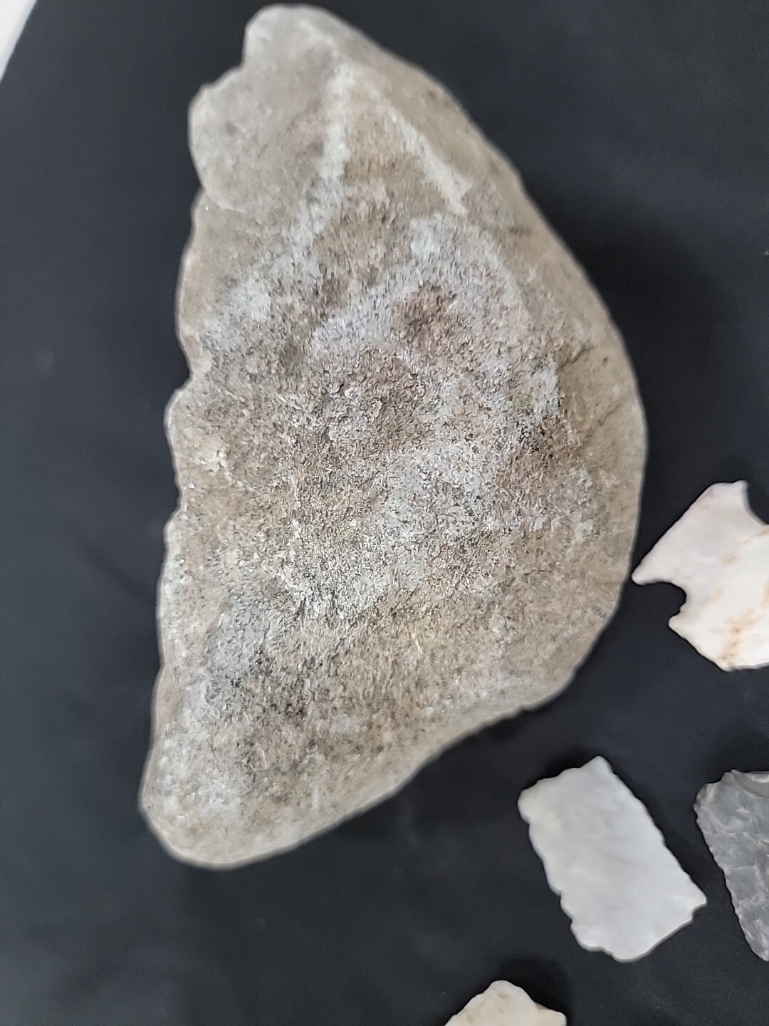 Indian Artifacts, Arrowheads, Rock drawing, Stone bowl, Ohio Collection.