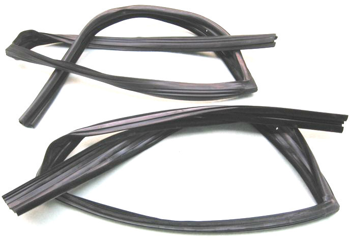 1980-1990 Chevrolet Caprice & Impala 4 dr front & rear door window channel seals