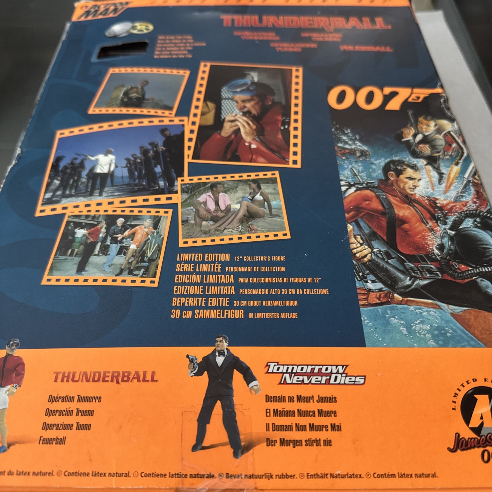 1997 Hasbro Action Man James Bond 007 Thunderball Fast Ship